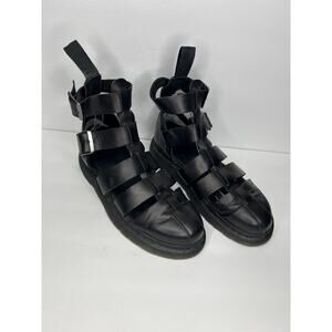 DR MARTENS MENS ANKLE STRAP GERALDO SANDALS, SIZE 10